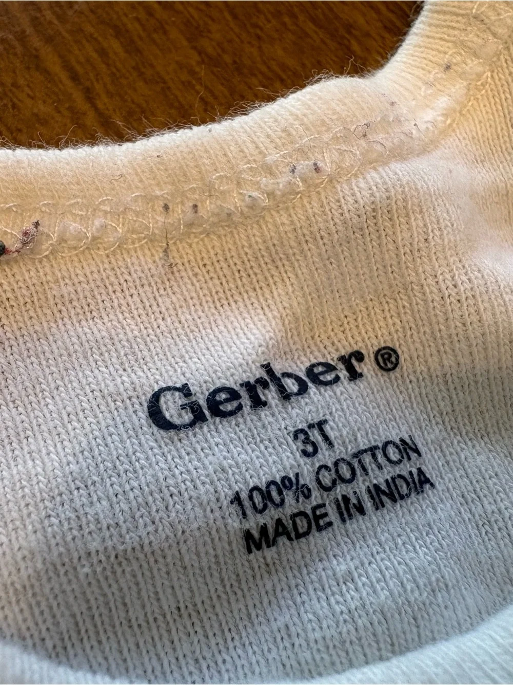 Gerber White Short-Sleeve Baby Bodysuits Trio